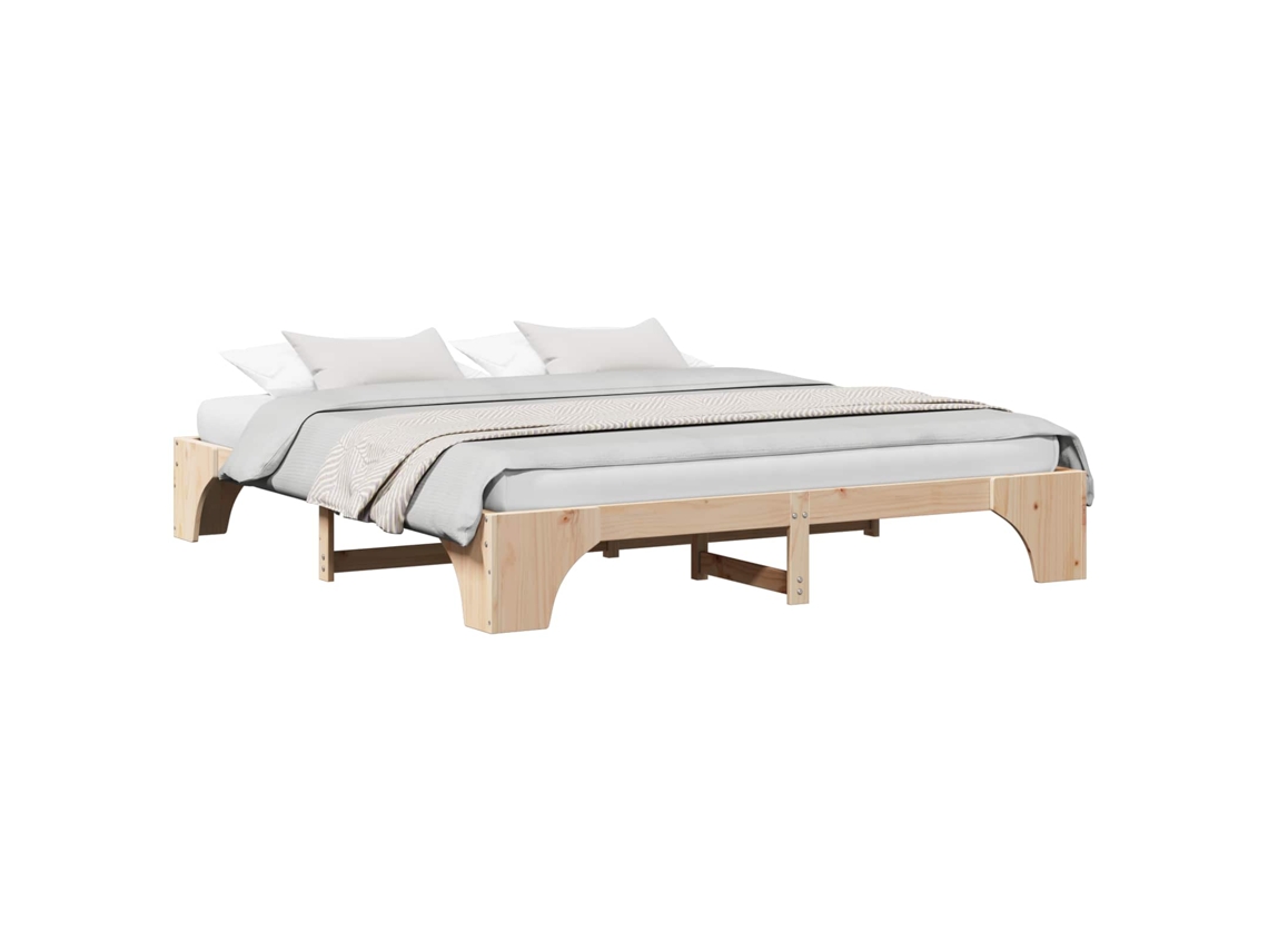 Estrutura da Cama Natural 180 X 200 Cm MAISON EXCLUSIVE