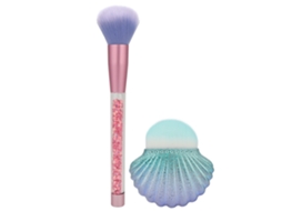 Conjunto De Pincéis De Maquiagem Concha Base Glitter Efeito Aplicativo
