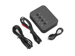 Transmissor E Receptor Bluetooth 2 Em 1 1v3 Para Áudio Sem Fio Em Caixas De Som.