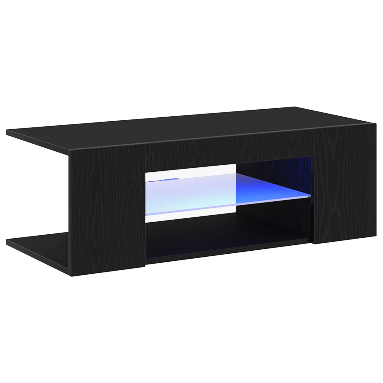 Conjunto 1 Gabinete Para Tv Vidaxl Preto Derivados De Madeira (90 X 39 X 30 Cm)