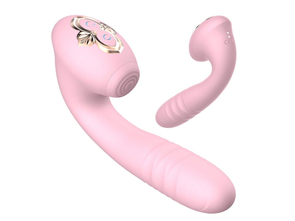 Vibrador Telescópico de Vibração para Mulheres Rosa ENZONS