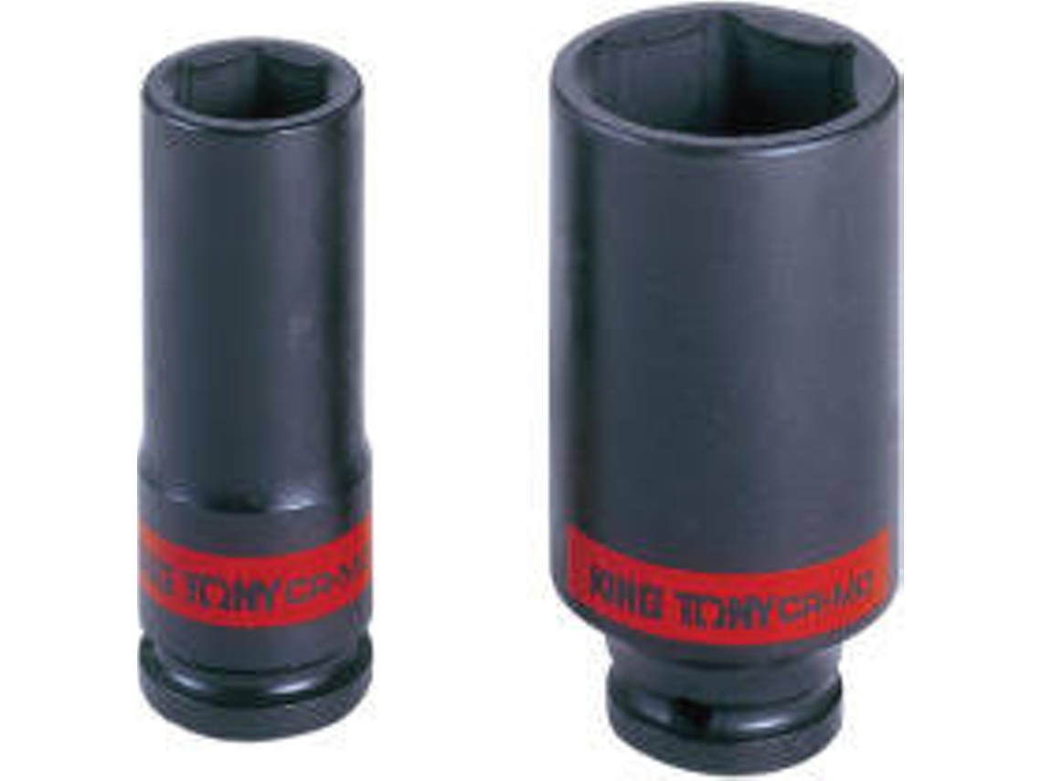 Chave de Impacto Hexagonal Longa KING TONY 7/16 - 1/2'