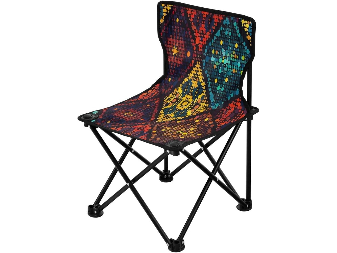 Cadeira de Camping Alipis em Tecido e Pe Dobrável, Portátil, Leve Ideal para Camping