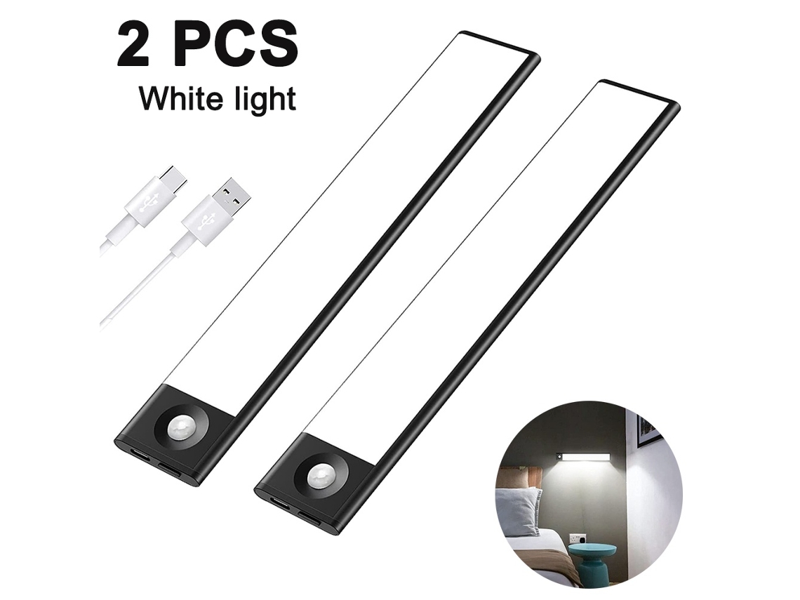 Lurelia Peças De Iluminação Base Com Sensor De Movimento Para Armário