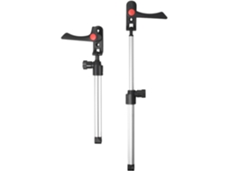 Barra De Suporte Janela Com Ajuste Contínuo 25, 5a 37cm, Em Alumínio Com Trava Rápida, Para Caravanas E Vans, Barra De