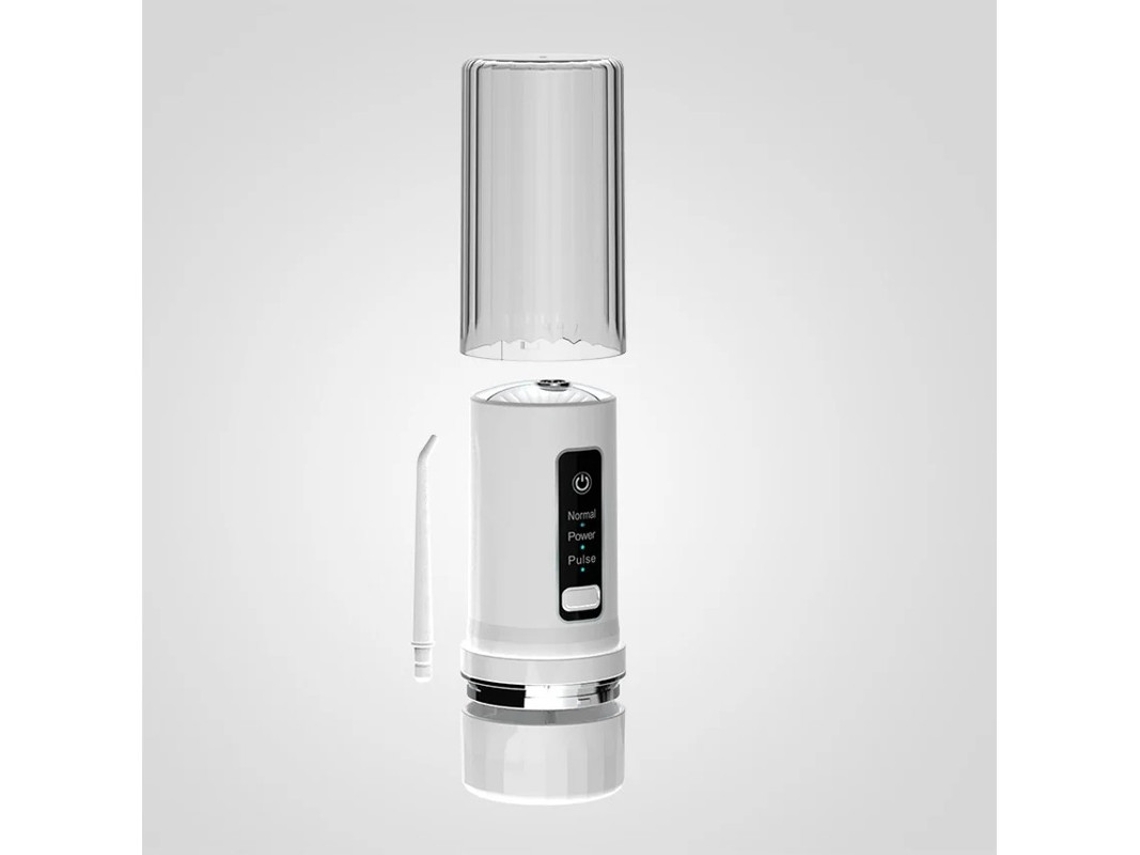 Irrigador Oral Fio Dental Elétrico Inteligente Portátil Para Limpeza Oral Em Casa Branco Yizhood