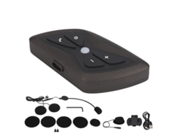 Lurelia Intercomunicador Bluetooth Versão 5.1, Design Sem Fios, Com Microfone, Com Redução De Ruído, Som Estéreo Com Graves, Resistente À Água