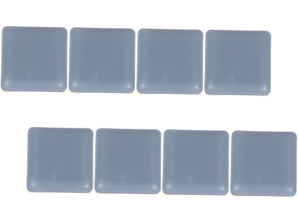 Nuobesty Conjunto De 8-protetores Pés Móveis Antiderrapantes Em Fluoropolímero, Protetores De Pernas Mesa, Tapetes