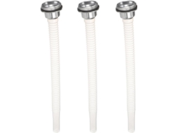 Bicos De Abastecimento De Combustível De 3 Peças, Bicos De Aerossol Flexíveis, Fluxo Suave