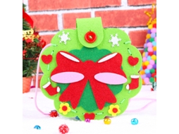 Mali artesanato de Natal em Feltro Diy Não Tecido Lindo Ornamental Manual para Crianças