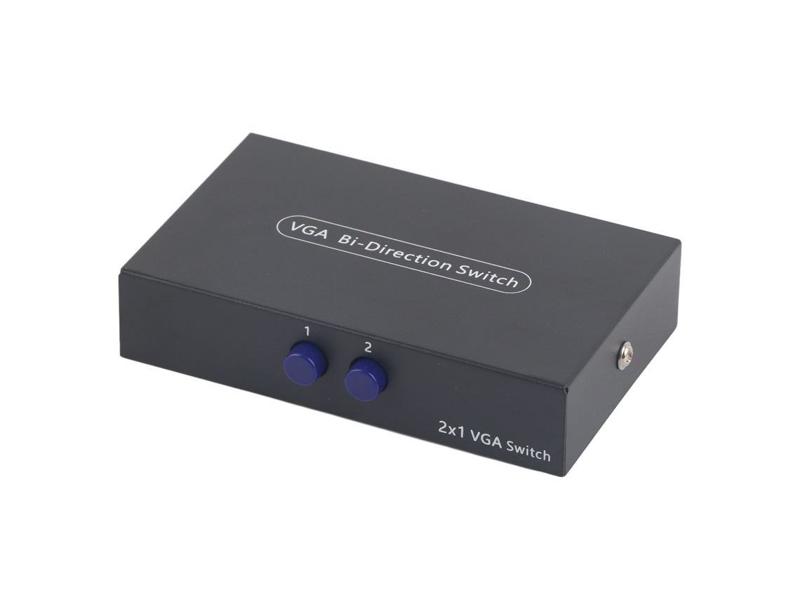 comutador divisor vga 2 entradas 1 saída plug and play sem perda de dados com S/MARCA