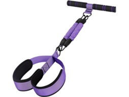 Faixa Elástica De Resistência Com Pedal E Alça Para Treinamento Pernas | Tensão Manual Academia, Treino Em