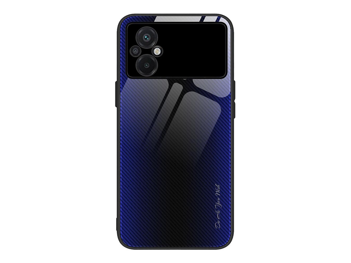 Capa De Celular Com Vidro Degradê Para Xiaomi Poco M5