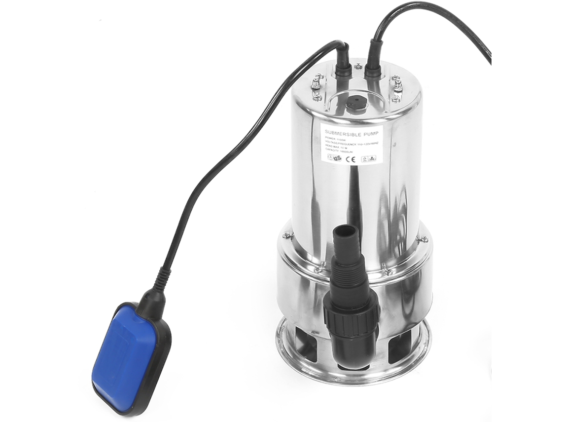 Bomba Submersível Em Aço Inox Laxiscreed Para Irrigação De Jardim E Drenagem De Lagos