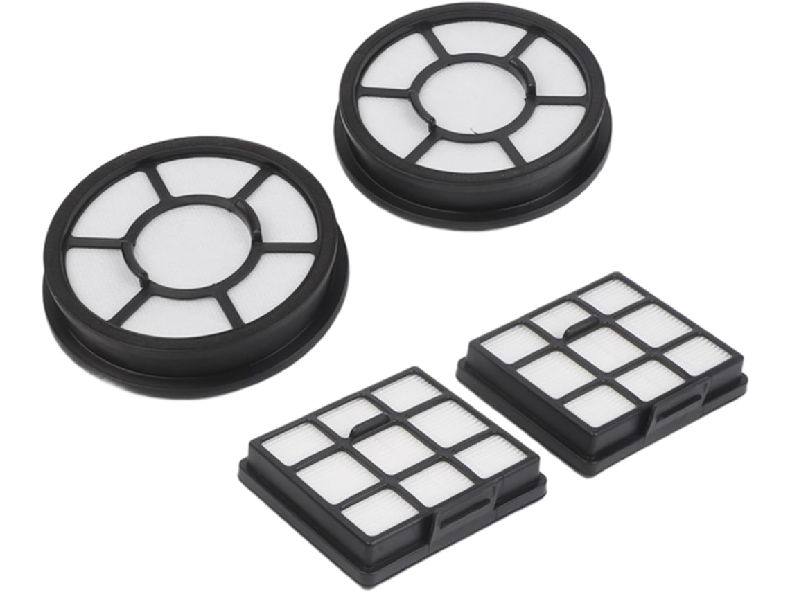 Conjunto De Filtros Laváveis Substituição Sem Saco Para Aspirador Pó