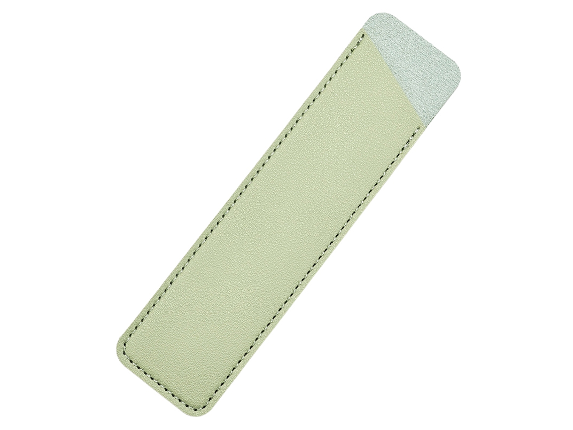 Laxiscreed Estojo De Couro Pu Simples Para Estudantes, Escritório E Presentes, Proteção Para Canetas E Lápis