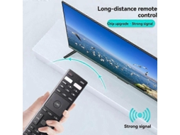 Controle Remoto Universal Para Smart Tv De 42 Polegadas Com Design Ergonômico_suy