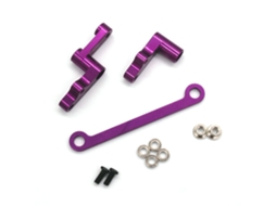 Acessórios De Atualização Em Metal Para Conjunto De Direção Para Wltoys 124008 124010 1/12 Peças De Carro Rc