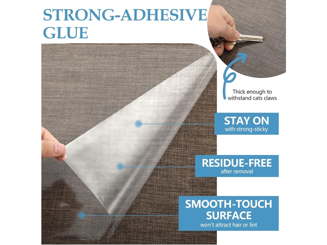 Elysve Protetor Autoadesivo Para Móveis Transparente 45 X 300 Cm