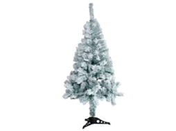 Árvore De Natal Nevada, Pinho, Abeto Artificial Branco, Estrutura Plástica E Metálica Revestida, Robusta E Durável, Fácil Montagem, 120 Cm Acan
