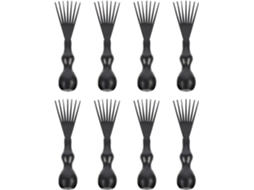 Conjunto Pretyzoom De 8 Peças Escovas Cabelo Leves E Duráveis Para Limpeza, Ideais Para Casa E Viagens