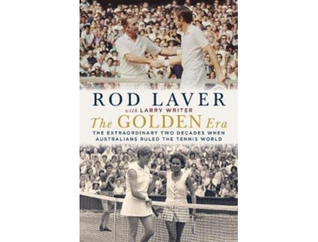 Livro the golden era de rod laver (inglês)