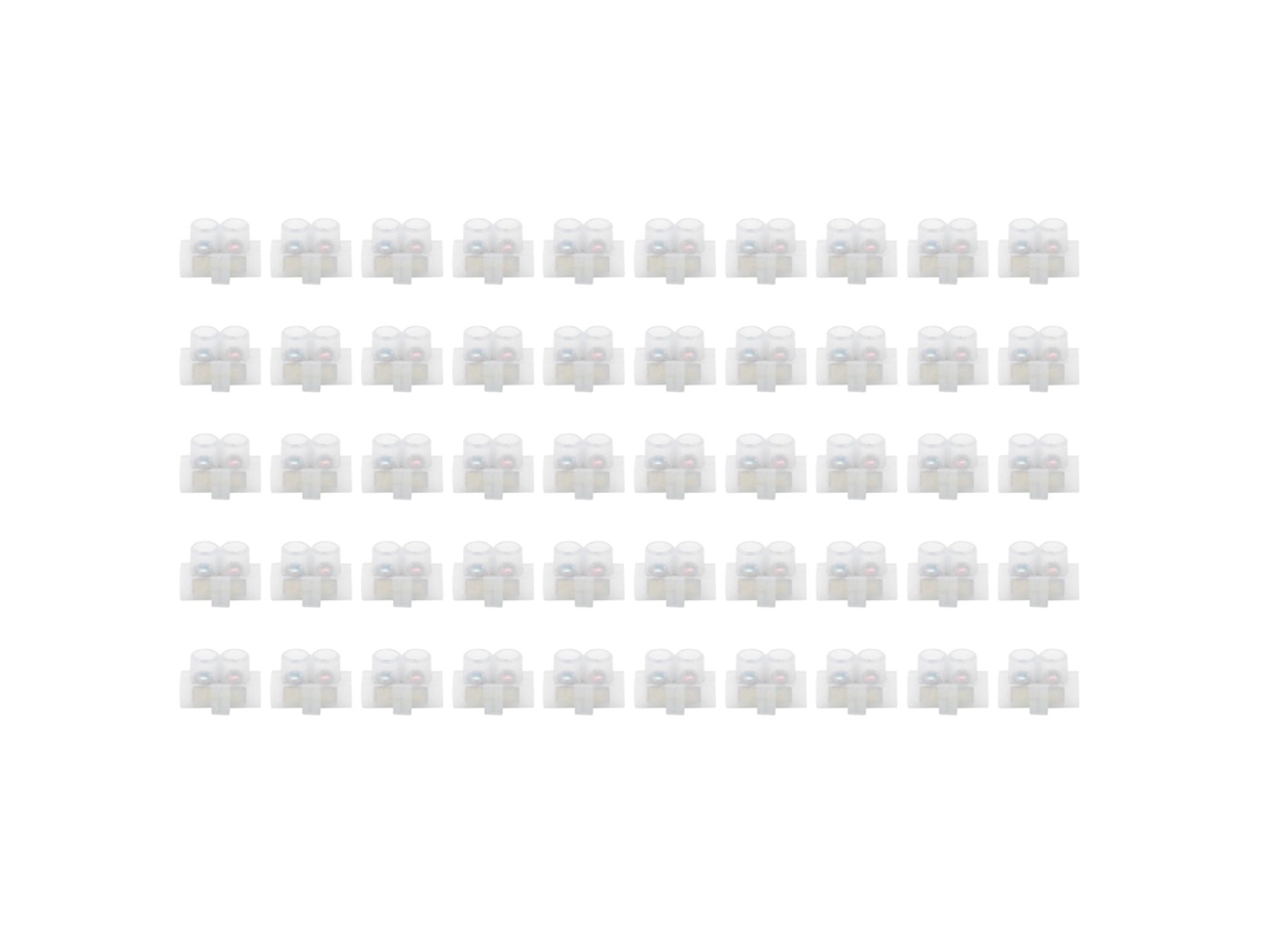 Bloco De Terminal Retardante À Chamas 20a Conector De Fio 50pcs Acessórios Industriais