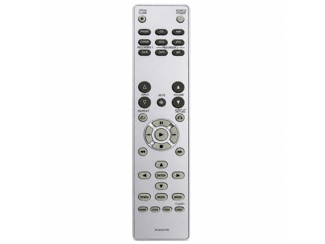 Comando À Distância De Substituição Para Amplificador Marantz Rc6001pm_zhd