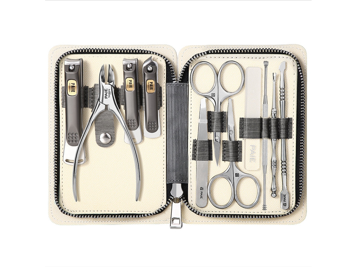 Kit Profissional De 11 Peças Para Unha Encravada Com Removedor Cutículas-aquaforge