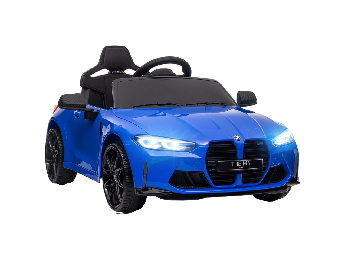 Carro Elétrico Para Criança Pp E Metal Cor Azul 108x69,5x51 Cm Aiyaplay