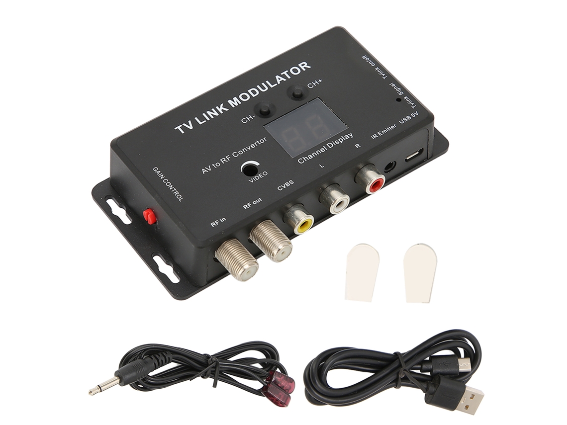 Modulador de TV Tm70rg com suporte para PAL e NTSC CHABERLU