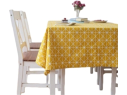 Lurelia Toalha De Mesa Retangular Algodão Linho 100140 Cm