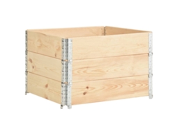 Raised Bed, Raised Beds Vidaxl Marrom Madeira De Pinho (100 X 100 Cm)
