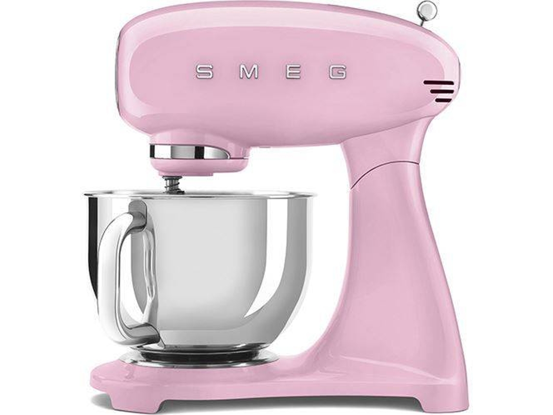 Batedeira com Taça SMEG SMF05PKEU (4,8 L - 1000 W - Rosa)