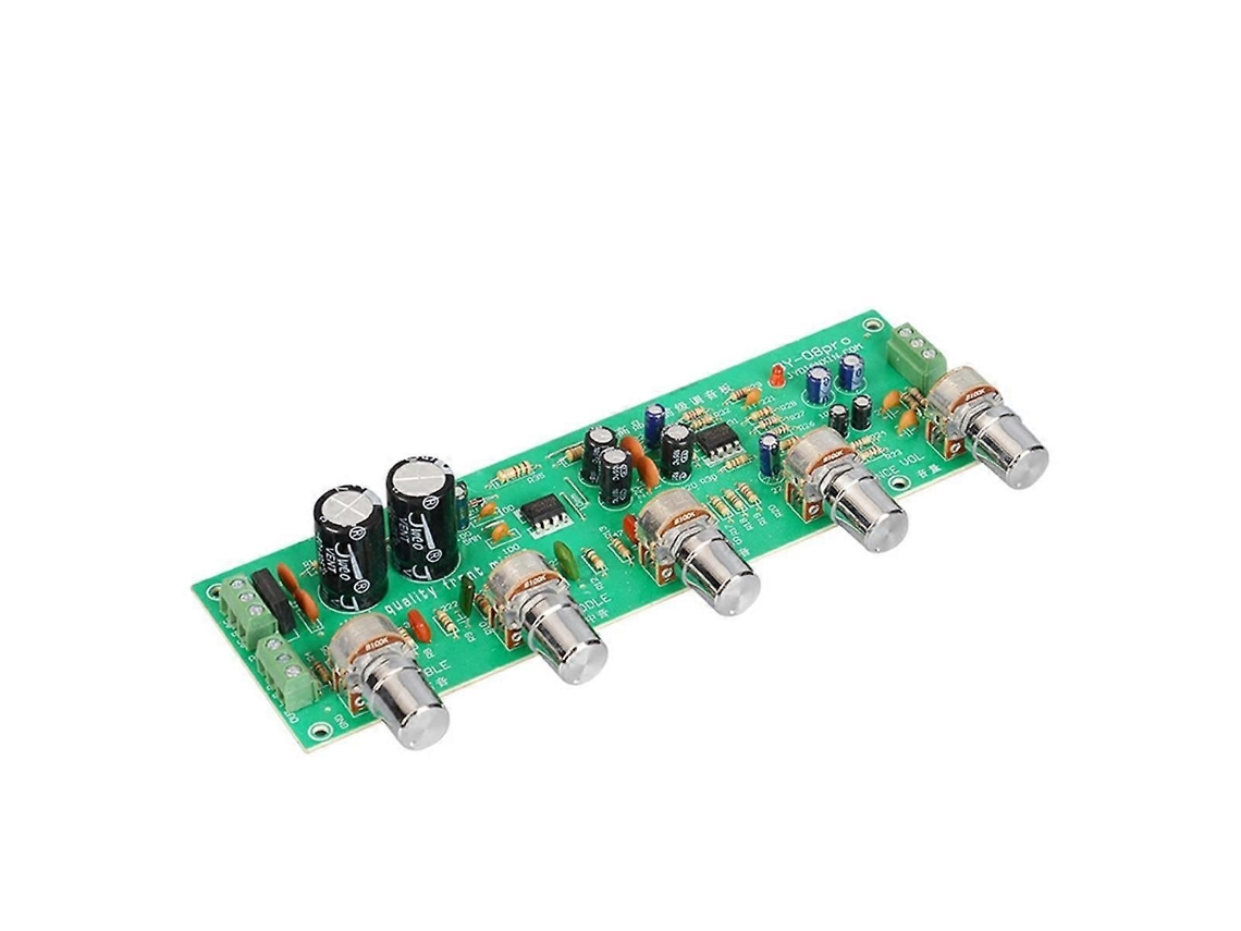 Placa Pré-amplificadora De Áudio 2.0 Com Controle De Tom E Balanceamento