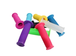 Manoplas De Guidão Lurelia Para Estrada/mtb/btt/bmx Liga De Alumínio Borracha 10,5 Cm 2,2 Cm 22,2 Mm Antiderrapante Macio