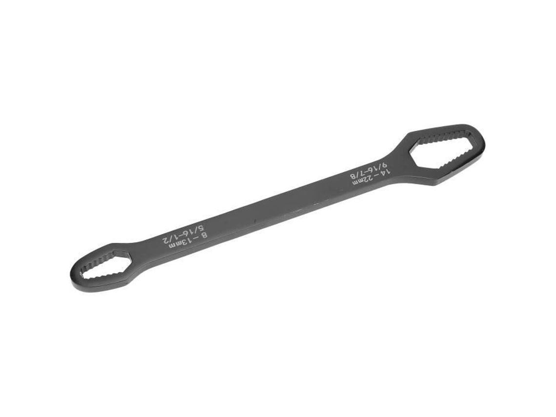 Chave Universal Dupla Autoapertável 8 a 22 Mm Aço Alto Carbono