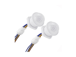 Lurelia Interruptor De Luz Com Sensor De Movimento 2 Peças 110 220 V, Sensor Pir, Detecção Inteligente, Atraso De Tempo, Infravermelho Ajustável