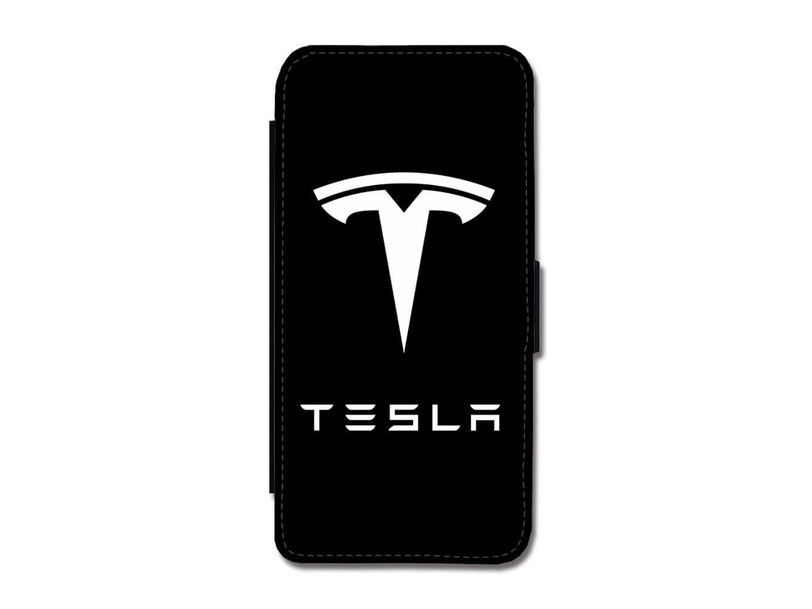 Capa Flip Para Iphone 17 Pro Max Da Tesla