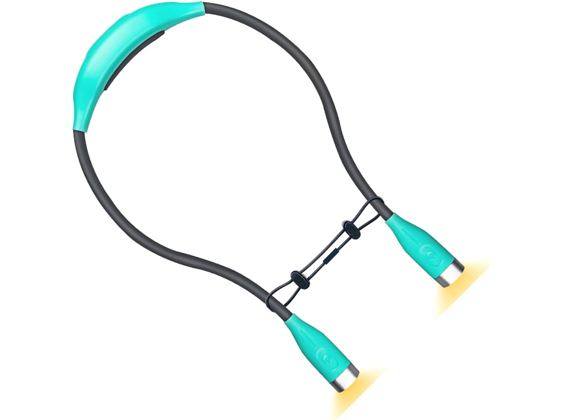 Luz De Pescoço Multifuncional Recarregável Obotsnoi Com 3 Níveis Brilho, Design Confortável Para Leitura, Tricô E Uso