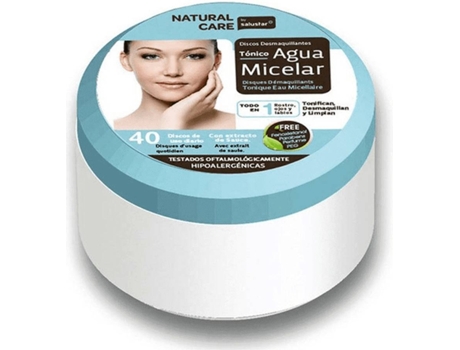 Discos Desmaquilhantes  Água Micelar (40 Un)