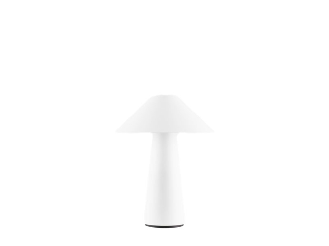 Candeeiro De Mesa Portátil Cannes Branco Globen Lighting