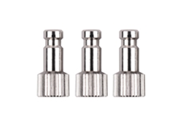 Conector De Desconexión Rápida Para Aerógrafo 3 Piezas Macho Roscado 1/4 Polegada Bsp Hembra Compatible Con Paasche