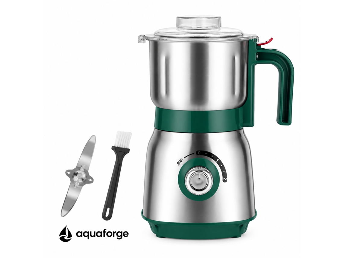 Moinho Elétrico Aquaforge Com 0,6 L E 500 W Para Grãos E Especiarias