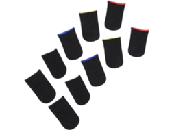 Lurelia Dedeiras Gaming Para Ecrã Tátil 10 Unidades, Nylon, Abs, Sensível Ao Toque, Absorção De Suor, Para Gaming Móvel E Ecrãs Táteis