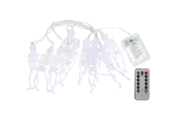 1pcs Corda De Lâmpada De Esqueleto De Halloween Para Decorações De Halloween
