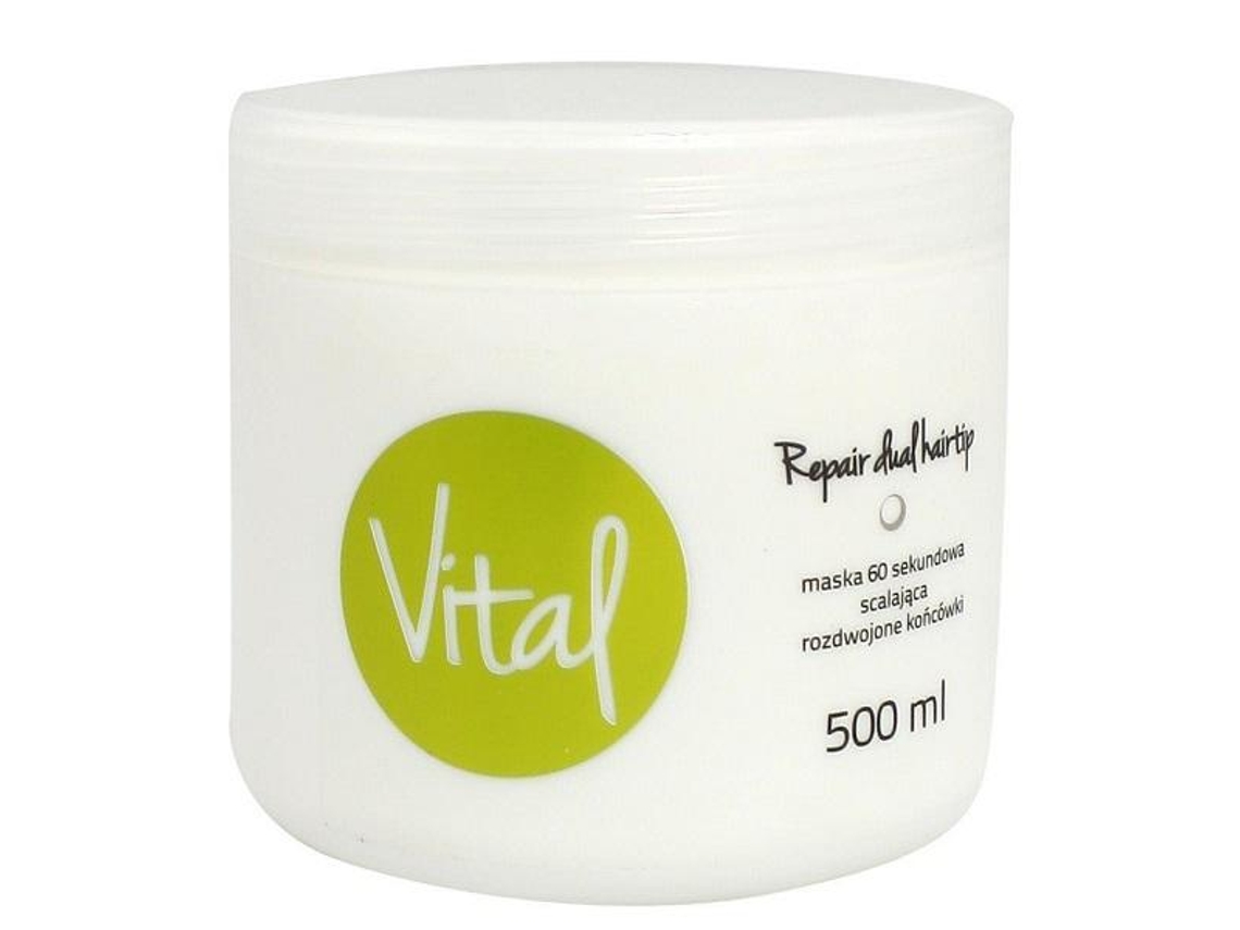 Dupla Hairtip máscara Máscara de Reparação Vital para fins cabelo 500ml danificados com rozdwojonymi