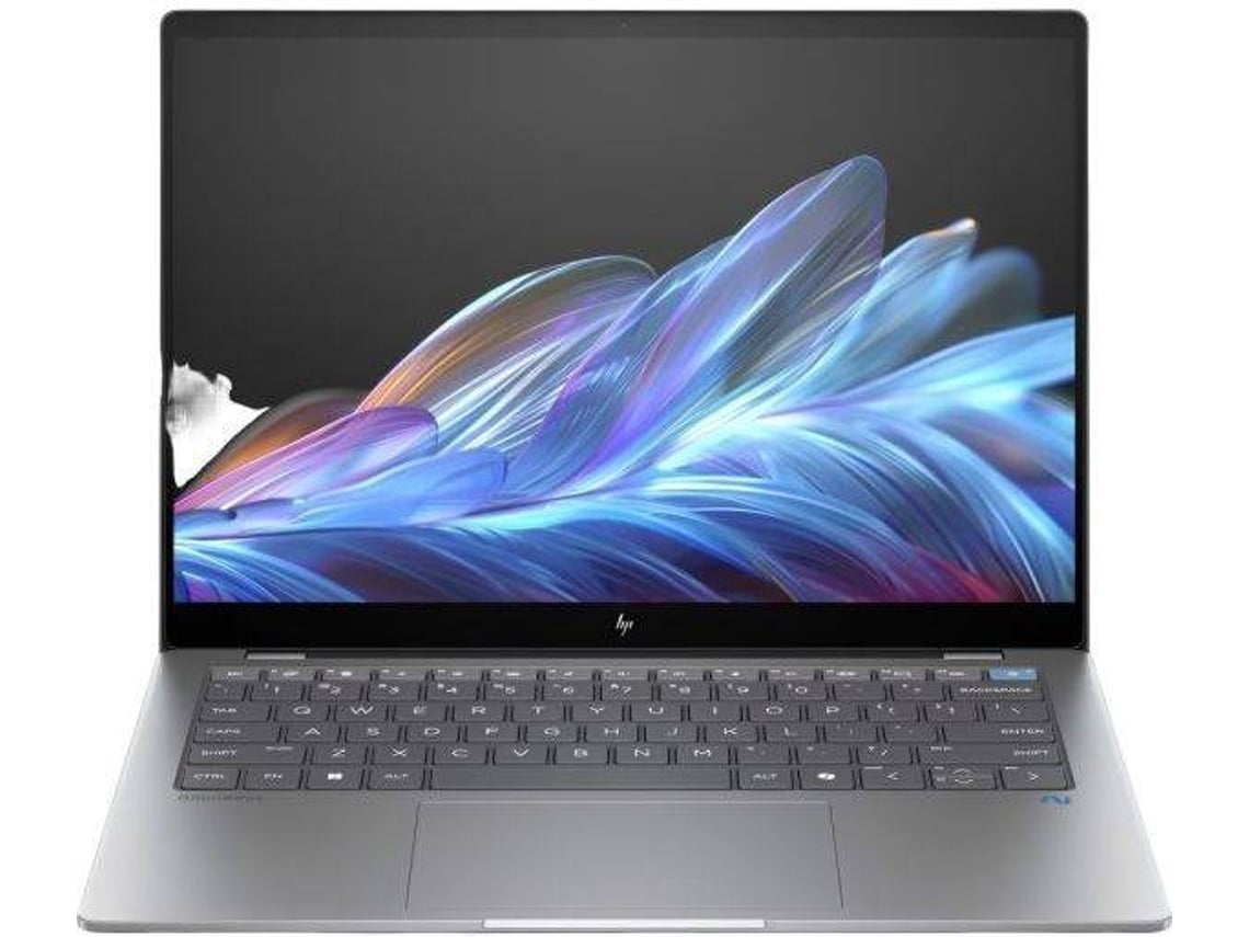 Portátil HP Omnibook X 14-FE1003NP (Outlet Caixa Aberta - 14'' - Snapdragon X1P-42-100 - RAM: 16 GB - 1 TB SSD - Prateado)