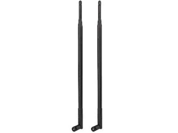 Antena Wifi 2.4g Antena 12dbi Inclinável E Giratória Rp Pequena Antena Wifi 2 Peças Para Cartão Wifi Wifi Pci Slowmoose