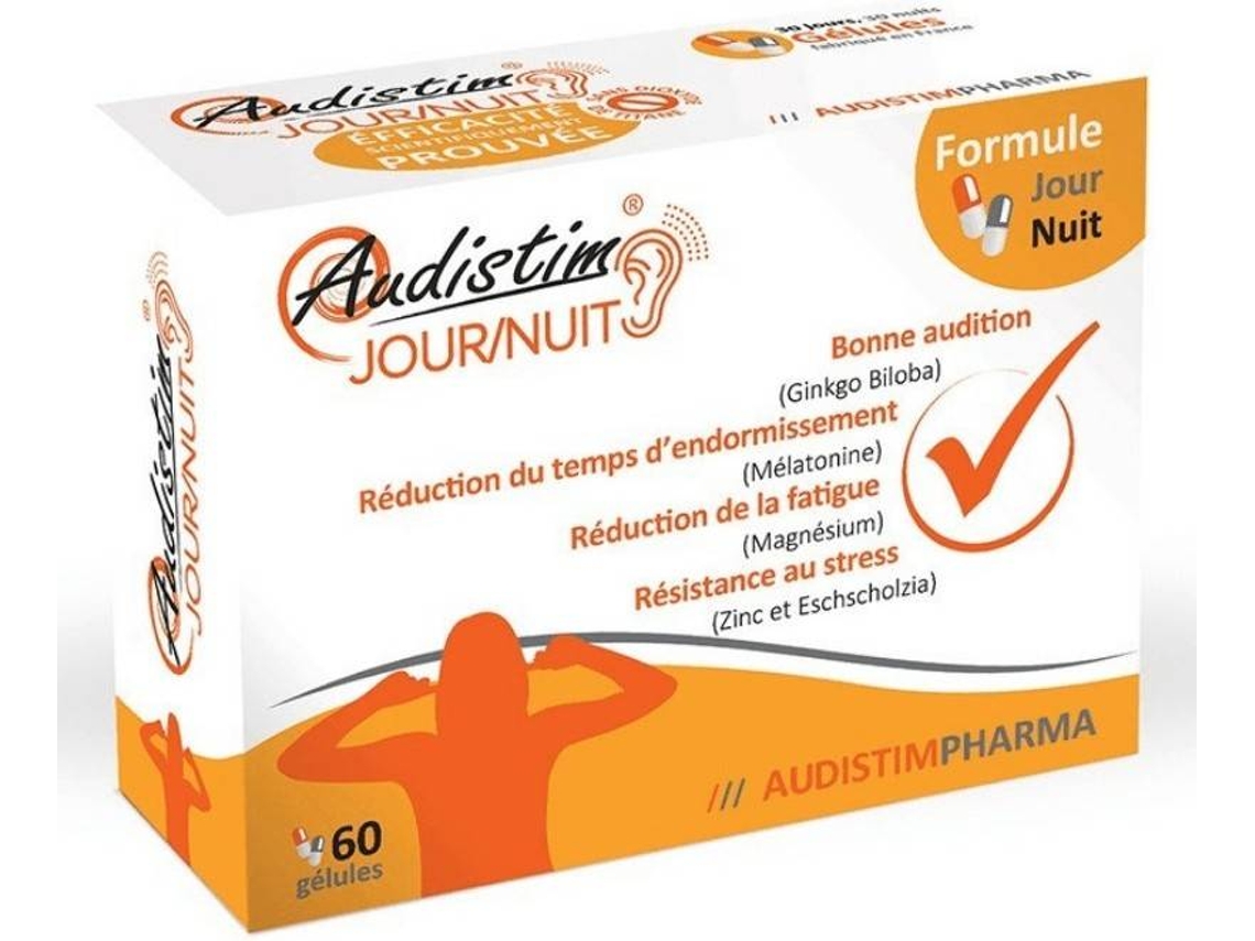 Pastilhas para Ouvidos AUDISTIM (60 Cápsulas)